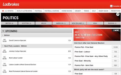 ladbrokes political betting uk|Political Betting Sites .